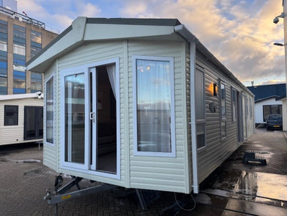 Kunststoff-Chalet 10,00 x 4,00 – 2 Schlafzimmer. VERKAUFT!