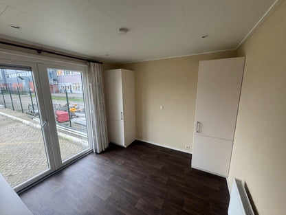 **TOP chalet 12.00 x 4.60 2 slaapkamers spiegelbeeld 59.950,-**