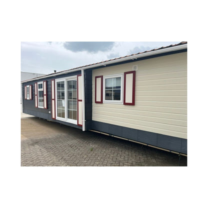 Uniek Arcabo chalet 11.50 x 4.30 - 2 slaapkamers